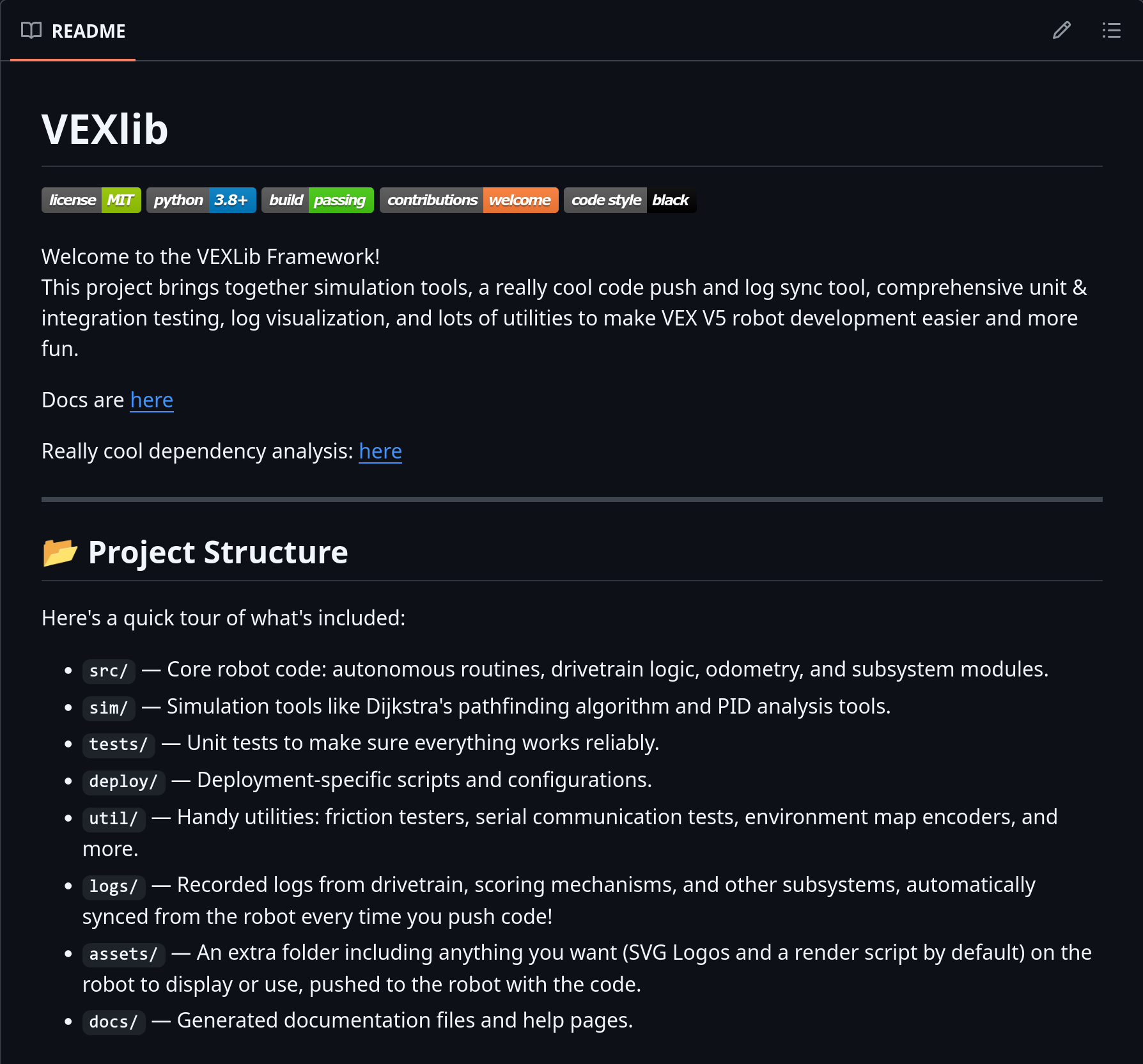VEXlib logo